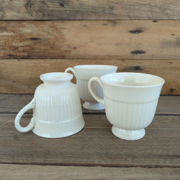 Vintage Wedgwood Edme Footed Cup Crafted in England Set of Three - Picture 4 of 11